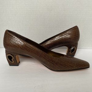 COPY - Timothy Hitsman Women's Size 9.5 M Metallic Snake Heels Shoes